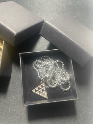 Pack 2 Collares Pintadera Canaria Plata y Oro