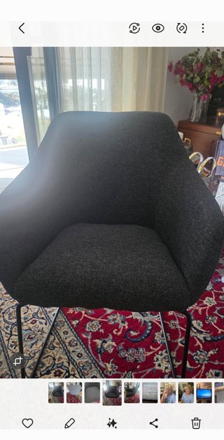 Silla Tösseberg Ikea Gris
