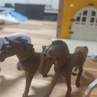 Playmobil Caballos y Granero