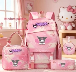 Mochila escolar infantil unicornio