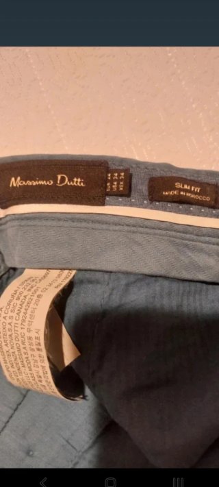 Pantalón Massimo Dutti Verde T44