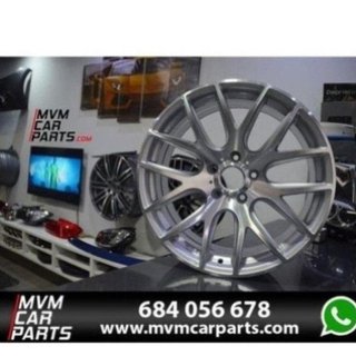 Juego de 4 Llantas 19 CSL Silver Polish BM093