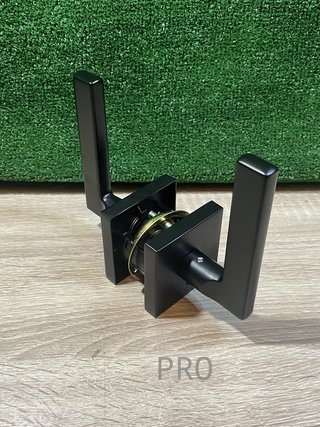 Manija de Puerta Interior en Negro VEVOR