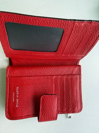 Billetera Gloria Ortiz Roja