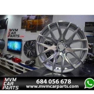 Juego de 4 Llantas 19 CSL Silver Polish BM093