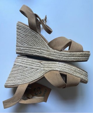 Espardeñas CORINA Beige Talla 41