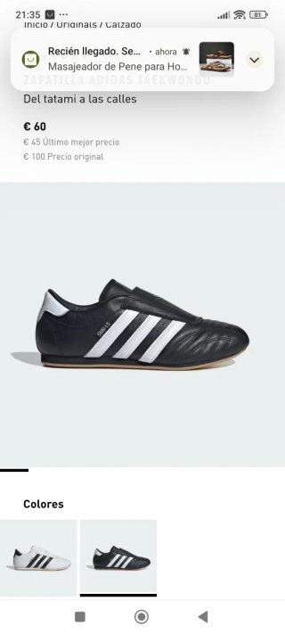 Adidas Wanbas Mujer Negro Blanco