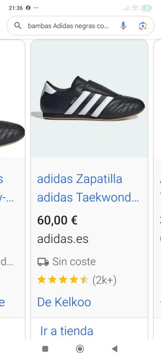 Adidas Wanbas Mujer Negro Blanco