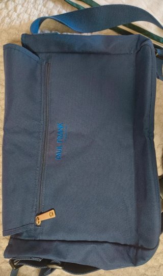 Bandolera Paul Frank Azul Mono