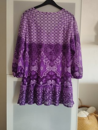 Blusón Morado Talla 44