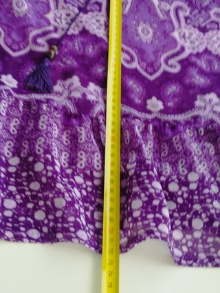 Blusón Morado Talla 44