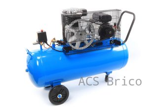 Compresor 100 Litros - 3 Hp - 10 Bar - 230V - 37188 - Saurium