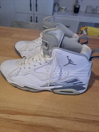 Nike Air Jordan 8 VIII Blancas Grises