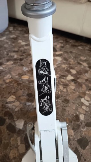 Patinete Oxelo blanco
