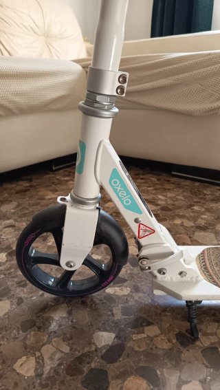 Patinete Oxelo blanco