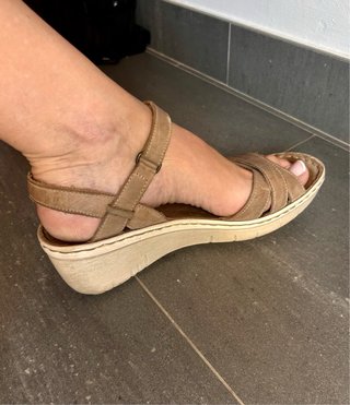 Sandalias Walk & Fly mujer Marrones