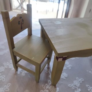 Set tavolo e sedie per bambole My Doll