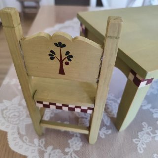 Set tavolo e sedie per bambole My Doll