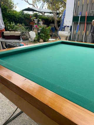 Mesa de billar americano artesanal