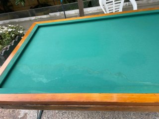 Mesa de billar americano artesanal