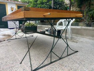 Mesa de billar americano artesanal