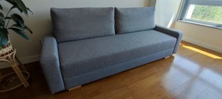 Sofá Cama IKEA 3 Plazas Gris