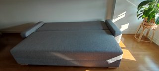 Sofá Cama IKEA 3 Plazas Gris