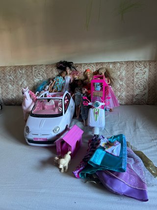 Barbie Food Truck & Vespa con Accessori