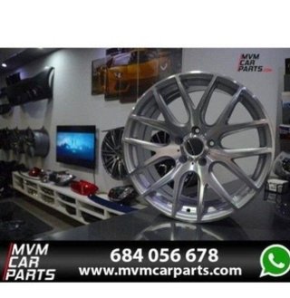 Juego de 4 Llantas 19 CSL Silver Polish BM093