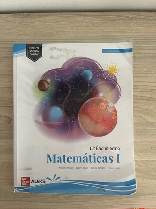 Matemáticas 1.º Bachillerato