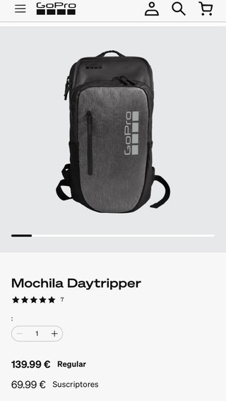 Mochila GoPro Daytripper