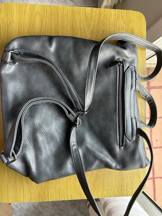 Bolso/Mochila Gris