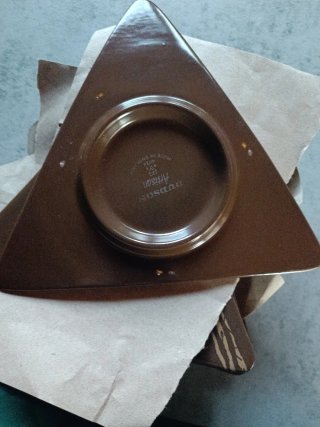 Juego 6 Platos Triangulares Postre