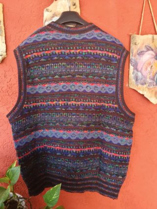 Gilet uomo vintage fantasia