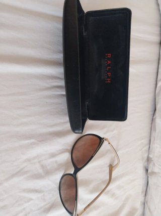 Gafas de sol Ralph Lauren negras y marrones