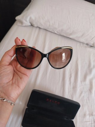 Gafas de sol Ralph Lauren negras y marrones