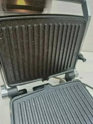 ZEEGMA Grill Chef Parrilla eléctrica y sandwichera