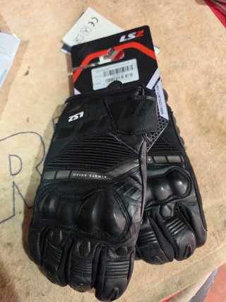 Guantes Moto LS2 Negros