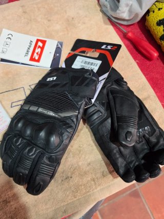 Guantes Moto LS2 Negros