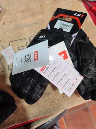 Guantes Moto LS2 Negros