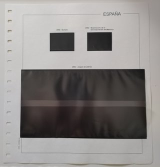 SUPLEMENTO EDIFIL 2002 SELLOS ESPAÑA ESTUCH.NEGROS