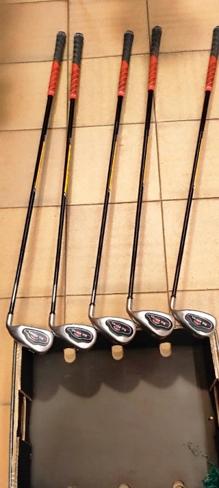 Lote Palos de Golf y Fundas