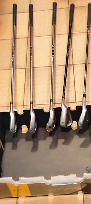 Lote Palos de Golf y Fundas