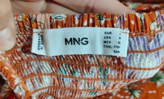 Lote 3 vestidos y falda premamá M/L SHEIN y MANGO