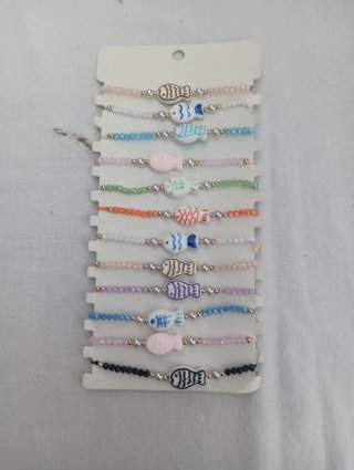 Pulseras con peces 1€ unidad
