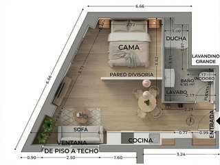 Piso en venta en Santa Catalina - Canteras en Palmas de Gran Canaria(Las)
