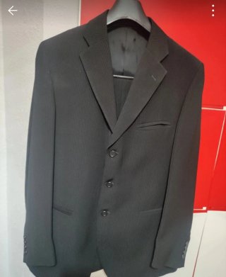 Traje de chaqueta hombre negro