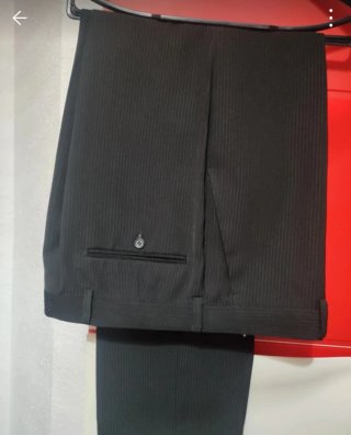 Traje de chaqueta hombre negro