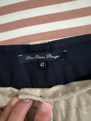 Pantalón rociero beige