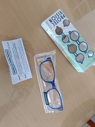 Gafas lectura +2.0 azul/naranja